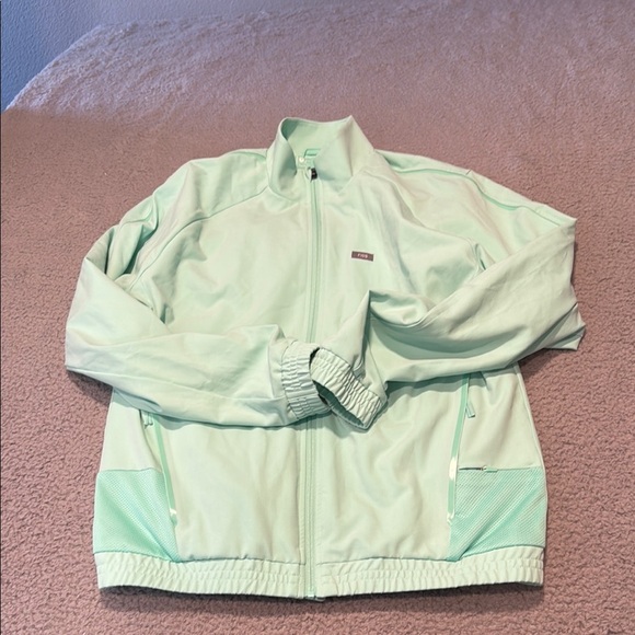 Figs Light Green Technical Jacket M - Picture 1 of 7